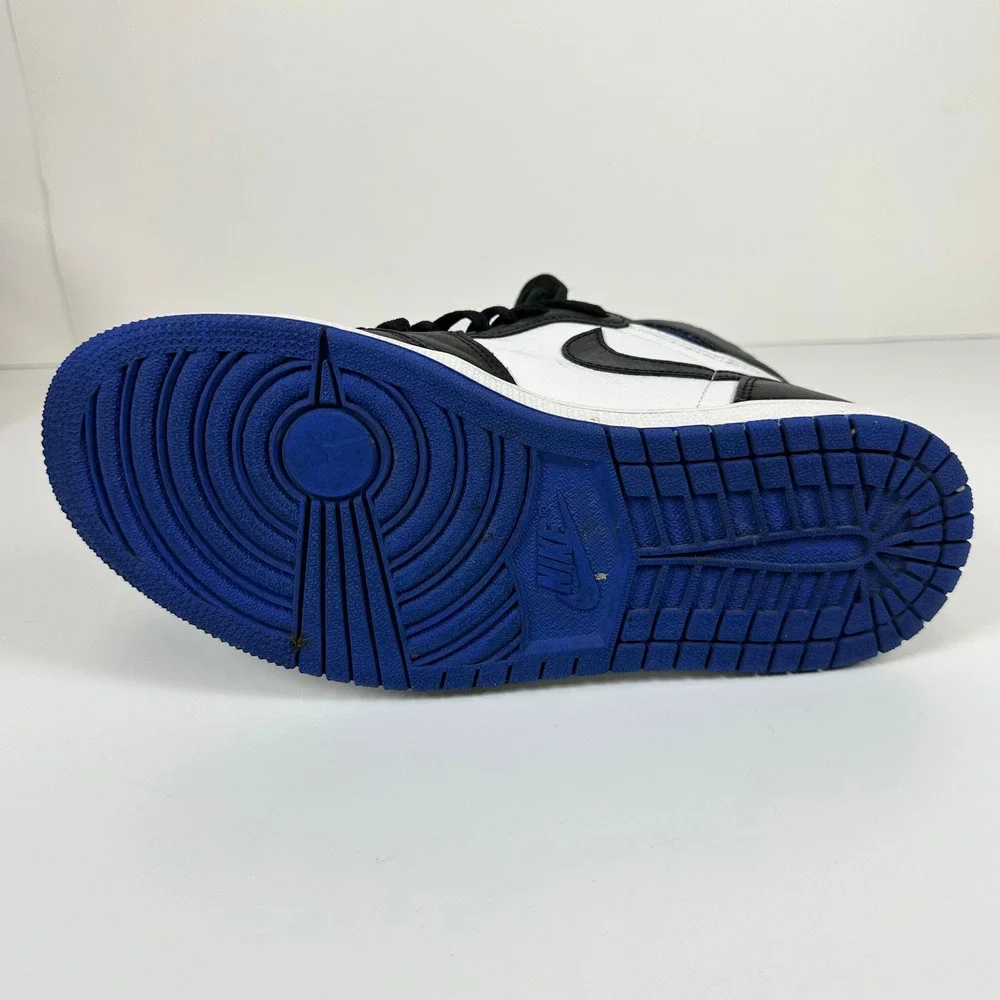 Nike Air Jordan 1 Retro High OG Royal Toe Black White Blue 555088-041 Mens 7.5